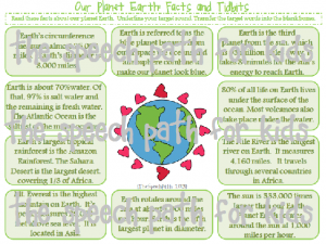 earth day facts