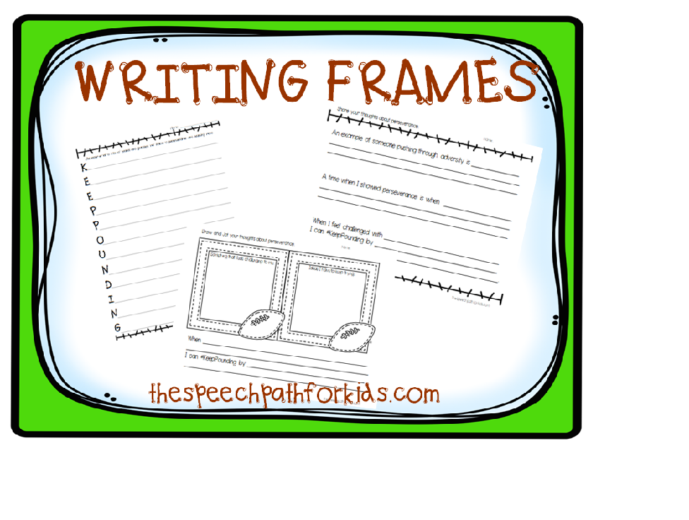 Go team writing frames